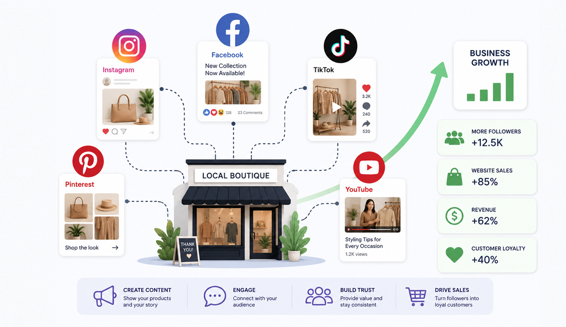 How To Grow Your Small Business on Social Media